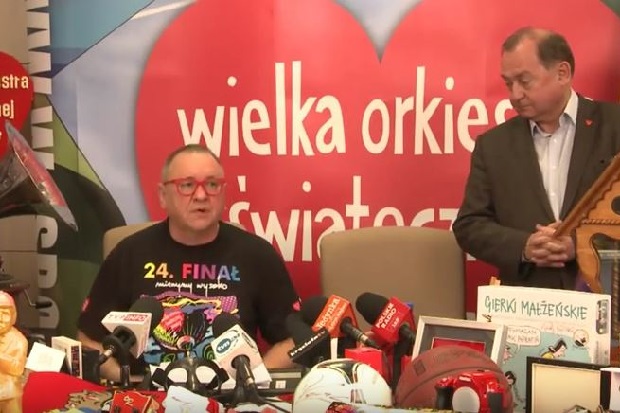 Jurek Owsiak podsumowuje 24. finał Wielkiej Orkiestry Świątecznej Pomocy Jurek Owsiak podsumowuje 24. finał Wielkiej Orkiestry Świątecznej Pomocy