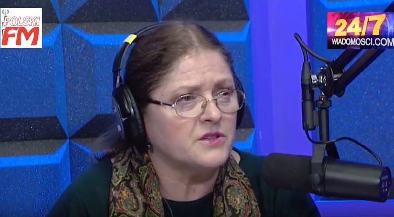 Krystyna Pawłowicz na antenie radia Polski FM Chicago Krystyna Pawłowicz na antenie radia Polski FM Chicago