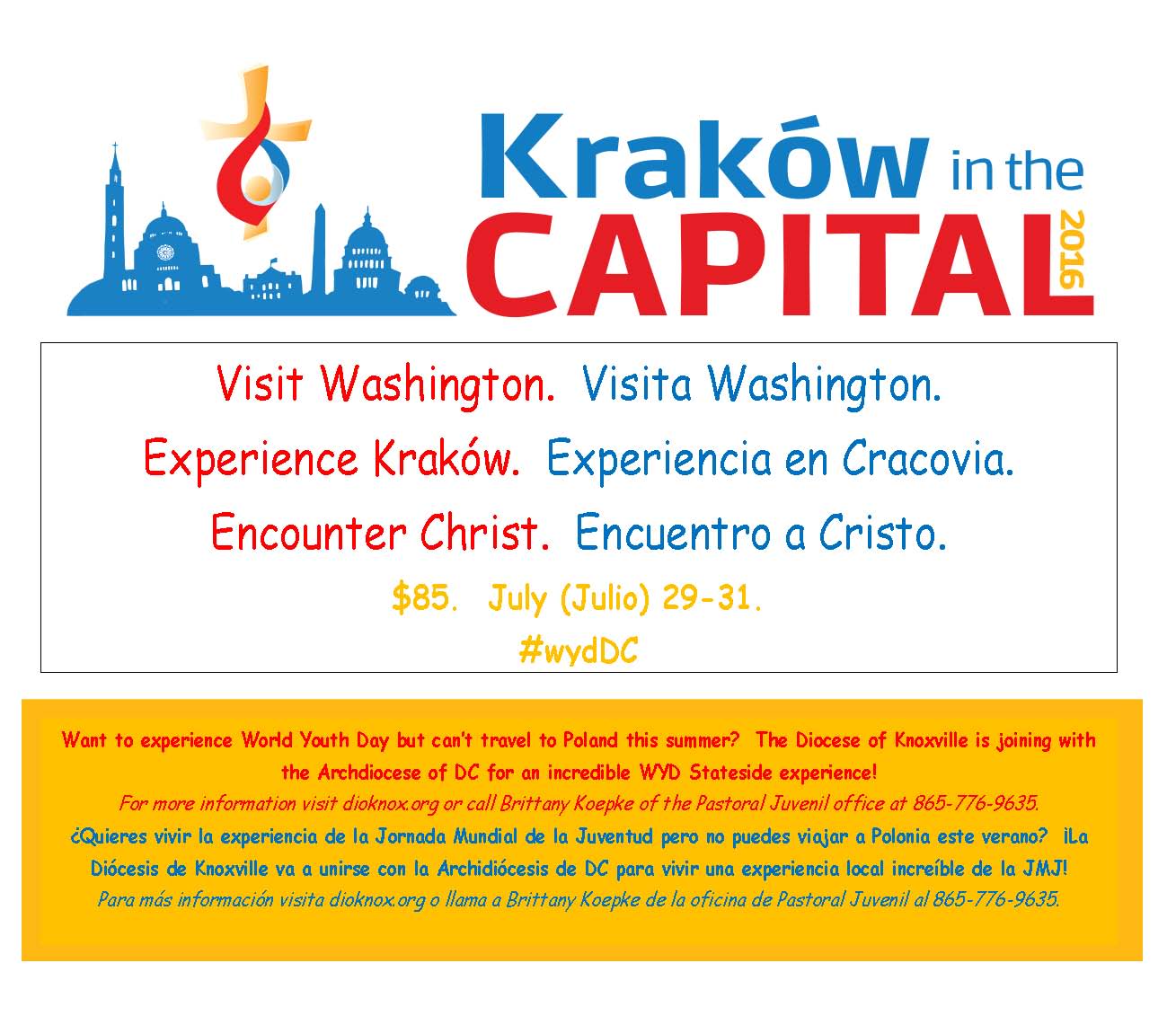 “Kraków in the Capital” na Katolickim Uniwersytecie w Waszyngtonie “Kraków in the Capital” na Katolickim Uniwersytecie w Waszyngtonie