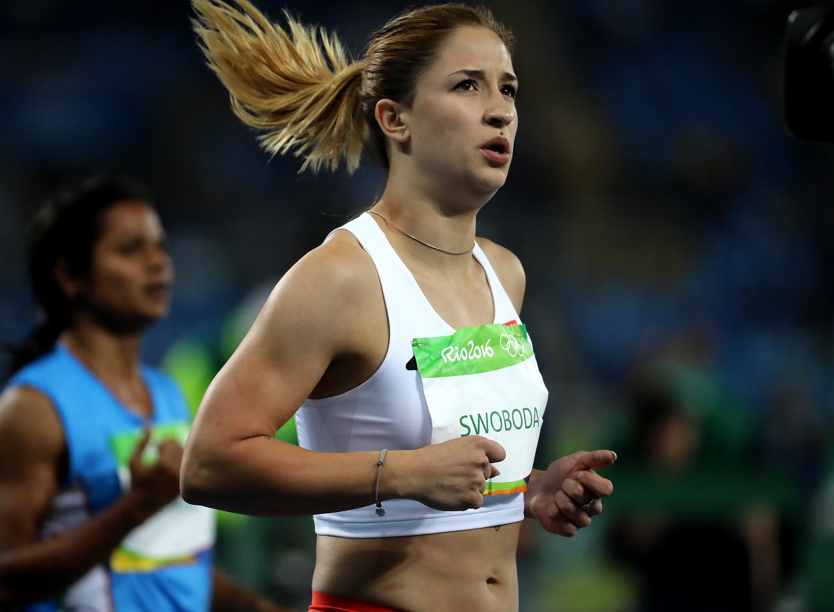 Ewa Swoboda odpadła w półfinale 100 metrów.