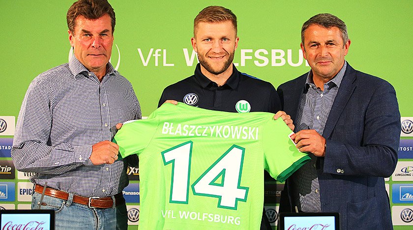 Jakub Błaszczykowski zadebiutował w barwach VfL Wolsfburg Jakub Błaszczykowski zadebiutował w barwach VfL Wolsfburg