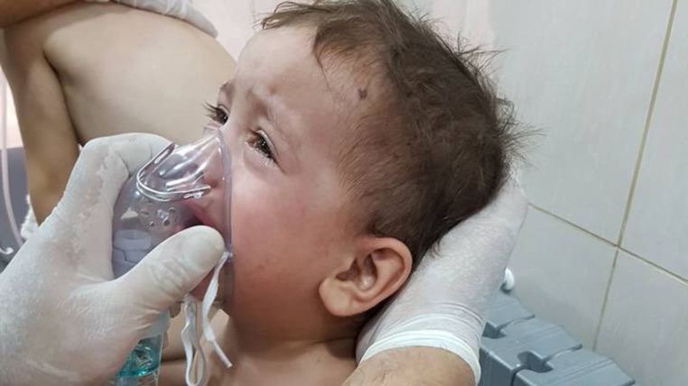 Syryjskie siły rządowe zrzuciły na Aleppo bomby z chlorem Syryjskie siły rządowe zrzuciły na Aleppo bomby z chlorem