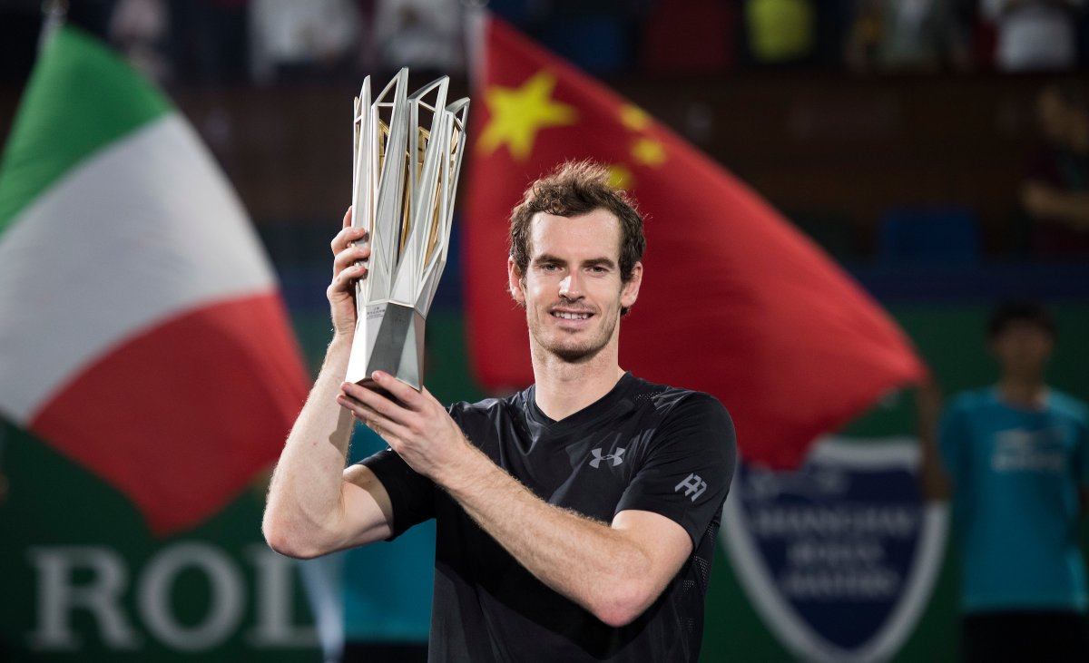 Andy Murray najlepszy na turnieju w Szanghaju Andy Murray najlepszy na turnieju w Szanghaju