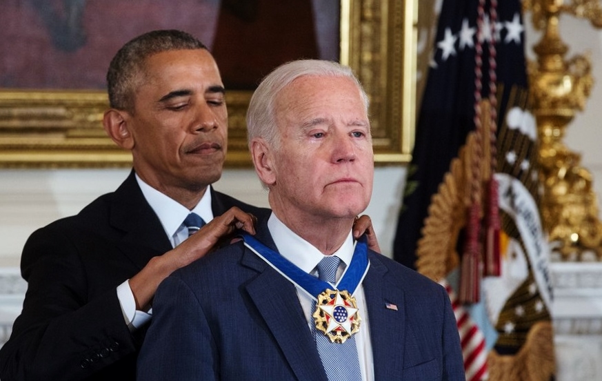 Wiceprezydent Joe Biden odznaczony Prezydenckim Medalem Wolności Wiceprezydent Joe Biden odznaczony Prezydenckim Medalem Wolności