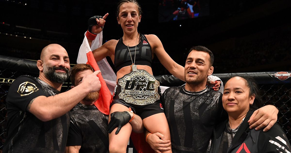 Joanna Jędrzejczyk obroniła mistrzowski pas UFC Joanna Jędrzejczyk obroniła mistrzowski pas UFC