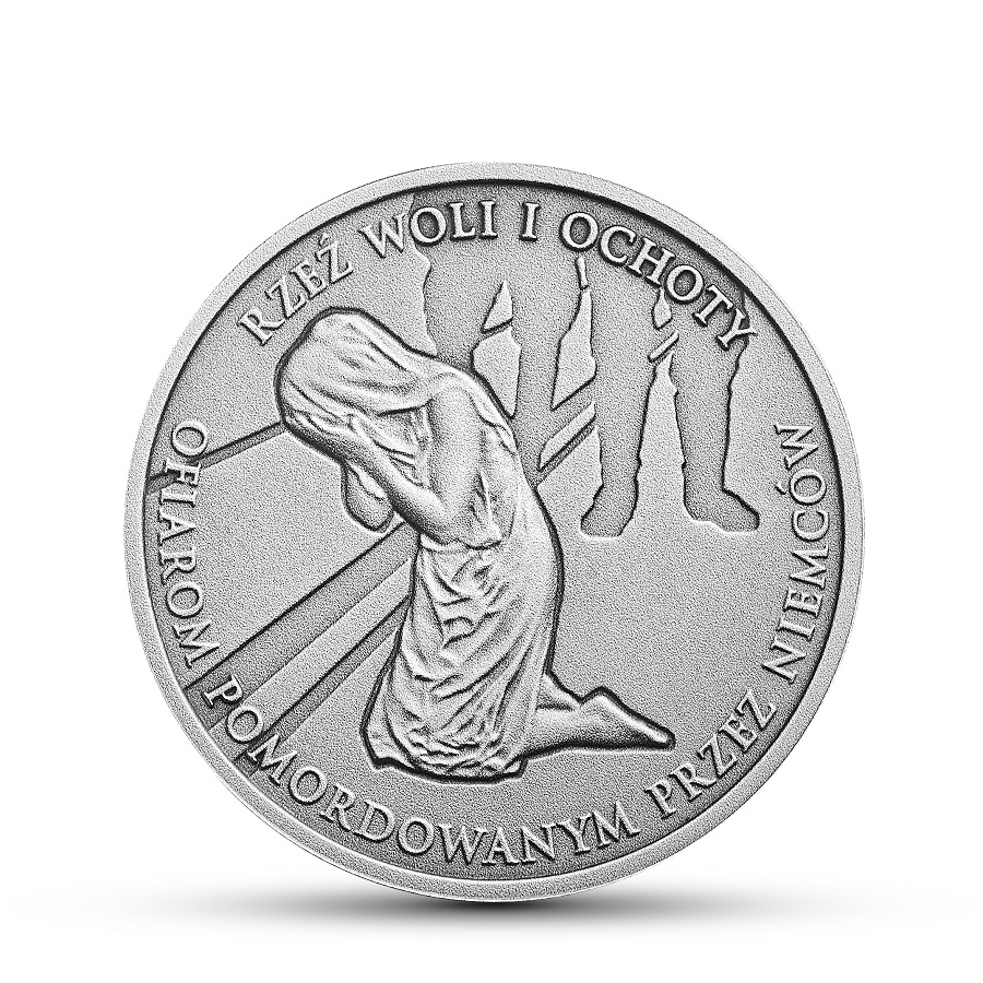 Moneta NBP upamiętnia ofiary rzezi Woli i Ochoty Moneta NBP upamiętnia ofiary rzezi Woli i Ochoty