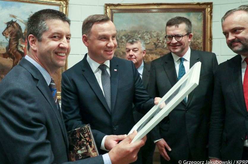 Prezydent Duda spotkał się z polskimi naukowcami Prezydent Duda spotkał się z polskimi naukowcami