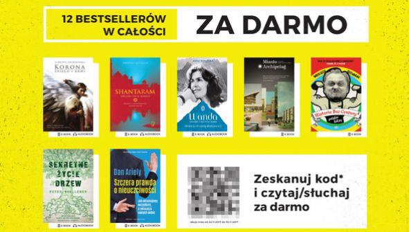 Akcja Czytaj PL: 12 bestsellerowych książek za darmo! Akcja Czytaj PL: 12 bestsellerowych książek za darmo!