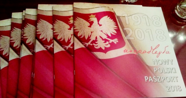 Nowe polskie paszporty z okazji 100.lecia odzyskania niepodległości Nowe polskie paszporty z okazji 100.lecia odzyskania niepodległości