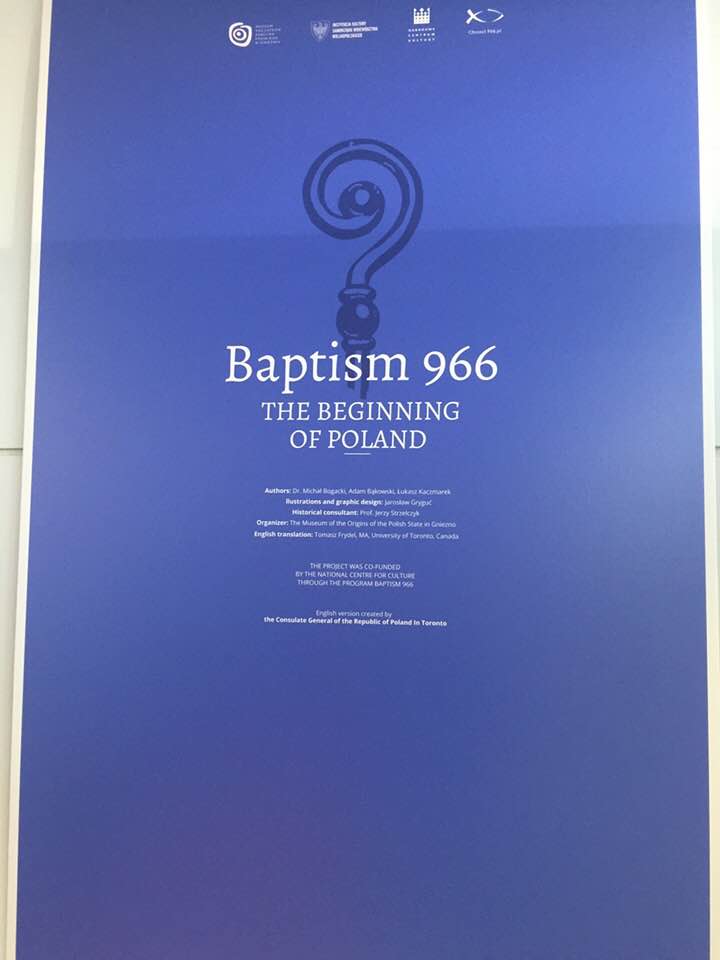 Uroczyste otwarcie wystawy “Chrzest 966. U Żródeł Polski” „Baptism 966. The Beginning of Poland” Uroczyste otwarcie wystawy “Chrzest 966. U Żródeł Polski” „Baptism 966. The Beginning of Poland”