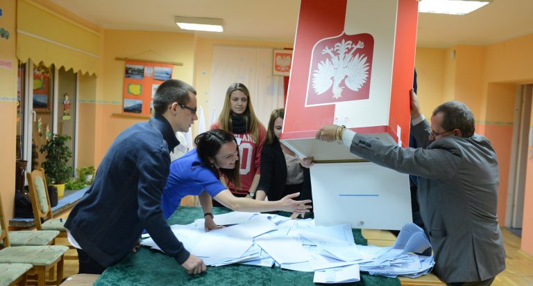 Dane po przeliczeniu głosów z 71,89 % obwodowych komisji wyborczych