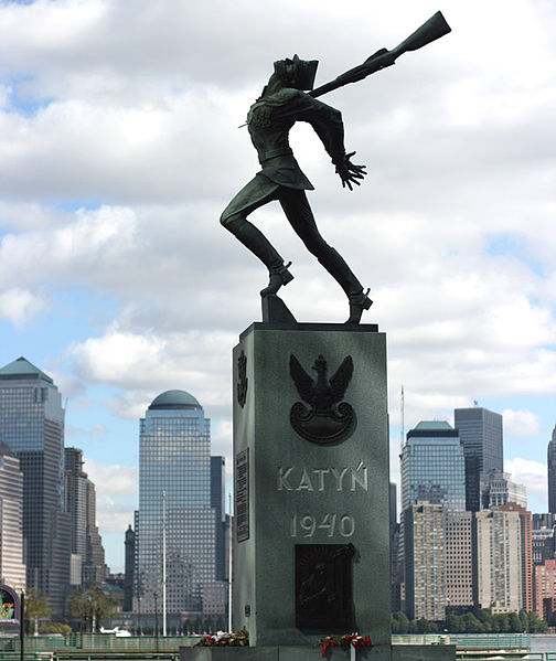 Pomnik Katyński przy Exchange Place „na wieczność”