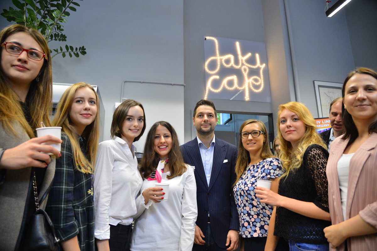 Patryk Jaki otworzył w Warszawie “Jaki Cafe” Patryk Jaki otworzył w Warszawie “Jaki Cafe”