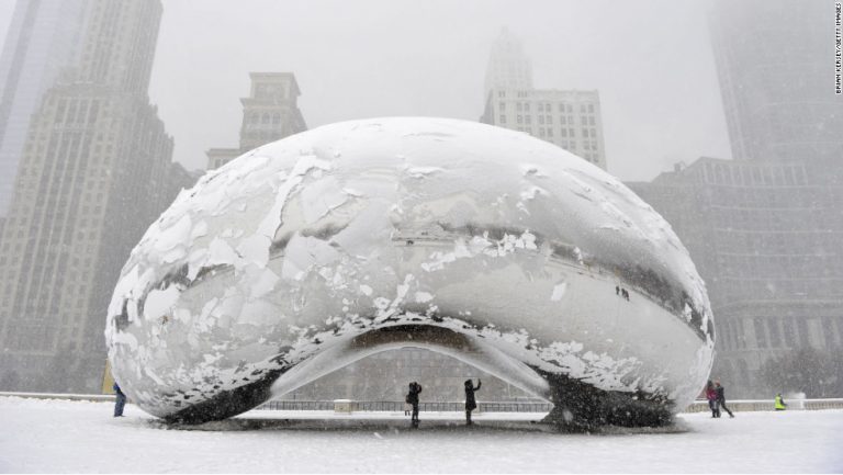 Do Chicago zbliżają się kolejne, duże opady śniegu