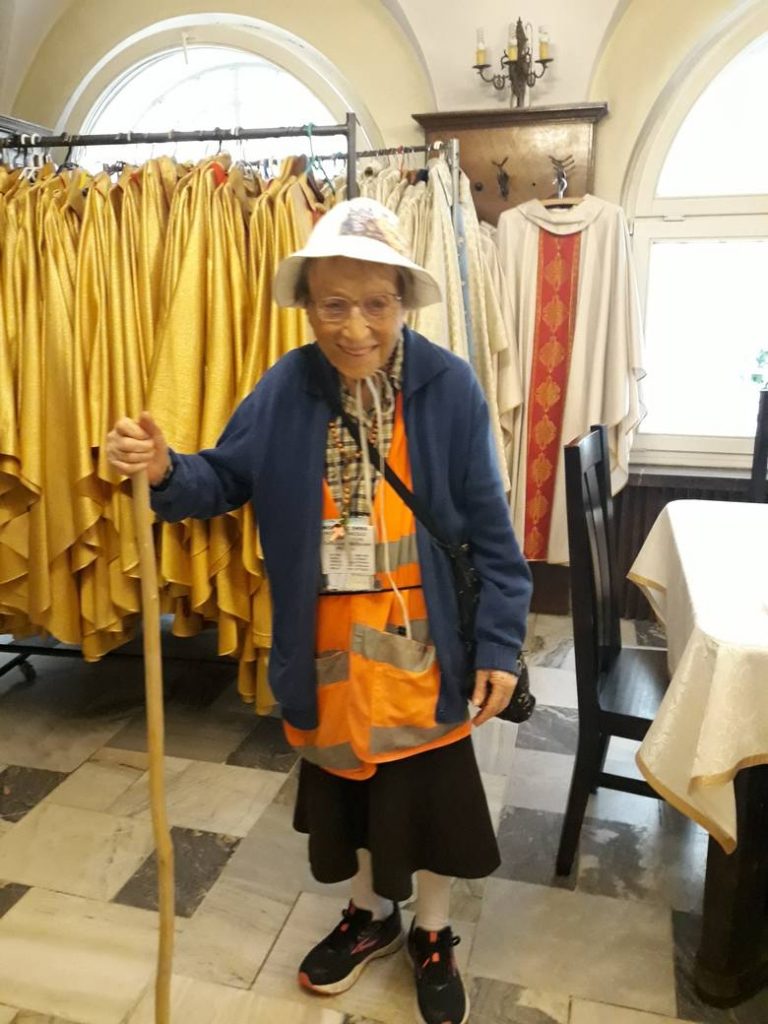95-letnia Włoszka dotarła na Jasną Górę. Kobieta przeszła około 1000 km