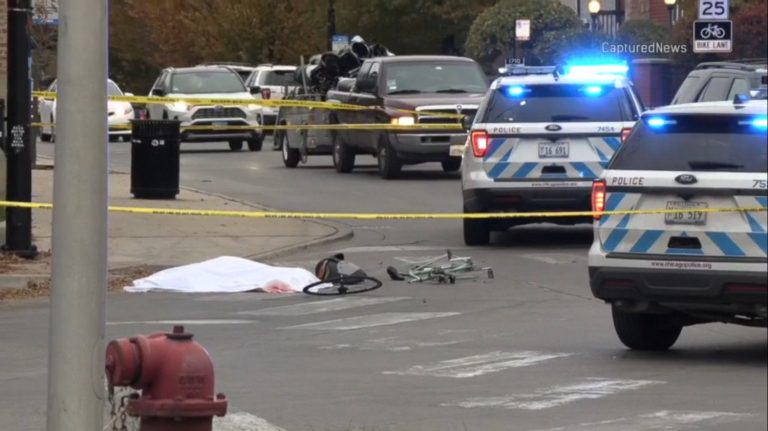 Rowerzystka zginęła w wypadku w Old Irving Park