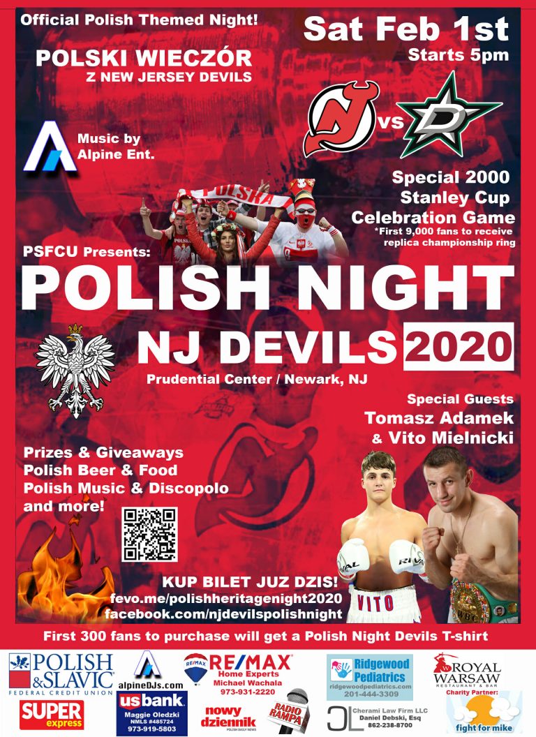 Polski Wieczoru z NJ Devils