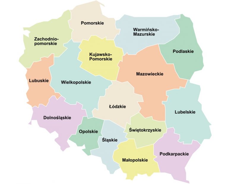 Będą nowe województwa? Po wyborach PIS może zmienić mapę administracyjną Polski