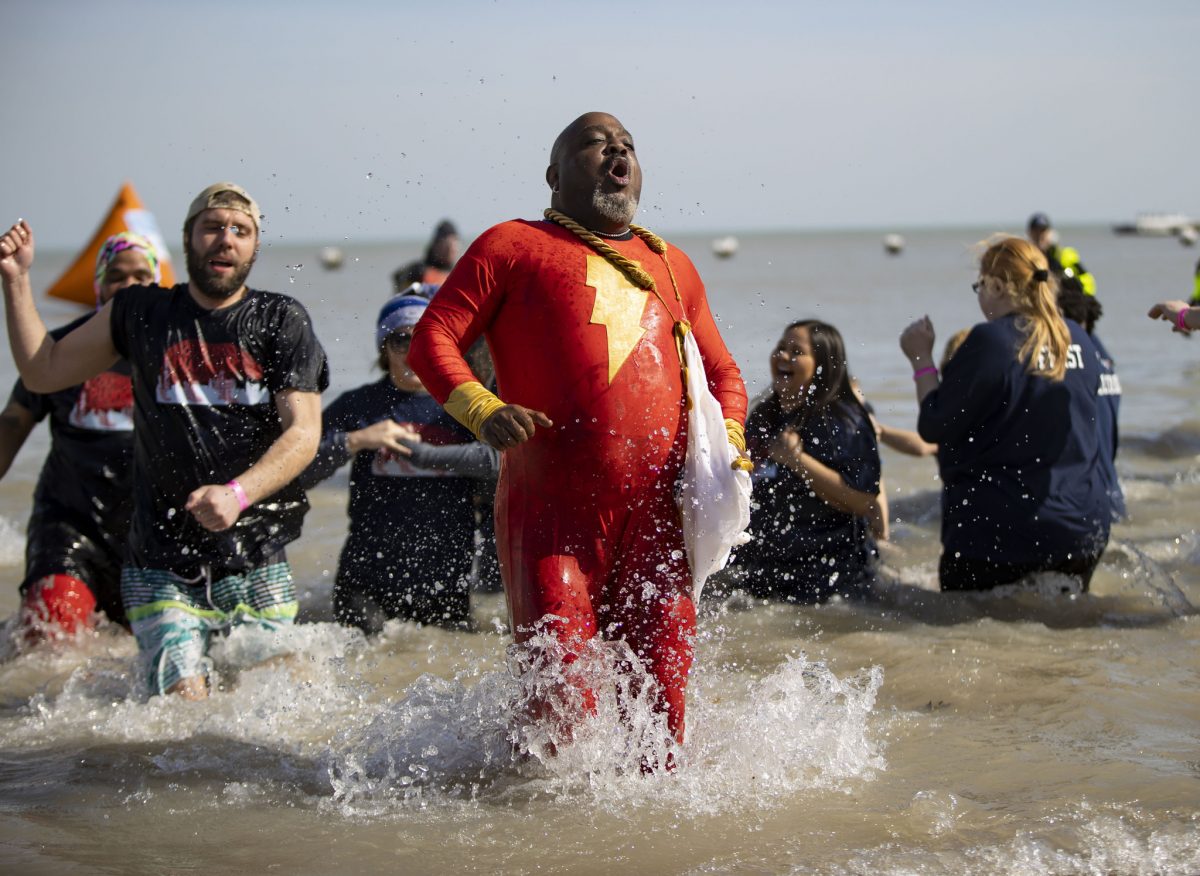23. Polar Plunge Chicago. Na kąpiel w jeziorze Michigan zdecydowało się