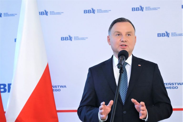 Prezydent Andrzej Duda apeluje o rozsądek na scenie politycznej