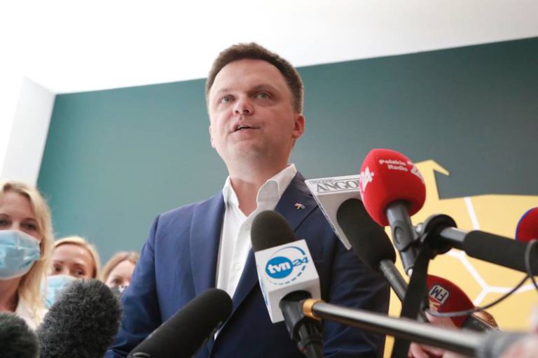 Hołownia: W najbliższym czasie nie planujemy żadnych parlamentarnych transferów