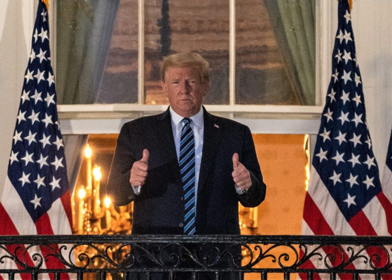 Donald Trump powrócił do Białego Domu Donald Trump powrócił do Białego Domu