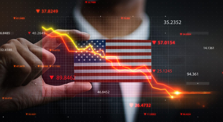 Kondycja gospodarki w USA wciąż słaba, a bezrobocie zbyt wysokie. Indeksy giełdowe reagują spadkami po raporcie Fed