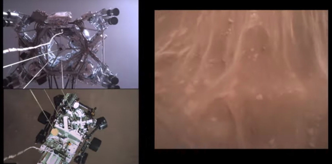 NASA opublikowała pierwsze wideo i audio z lądowania na Marsie