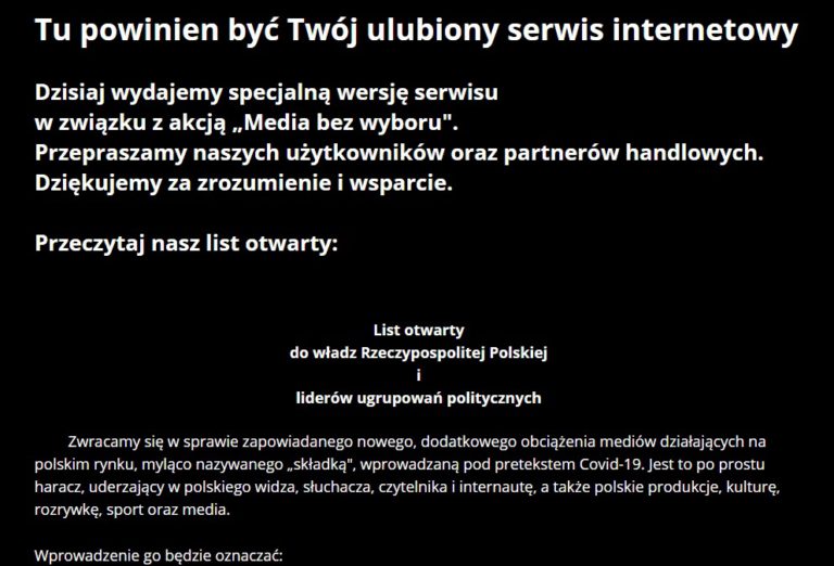 Rzecznik rządu: Dziwi mnie forma protestu części mediów na tym etapie prac