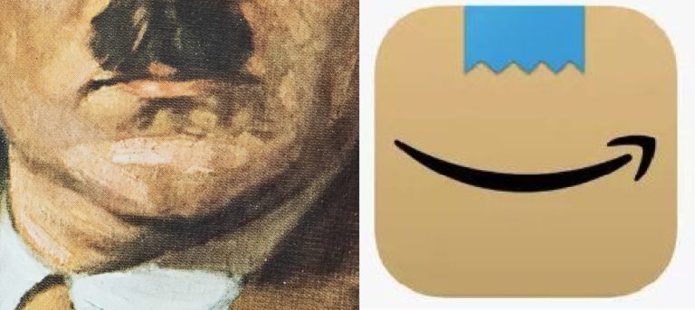 Czy Hitler wiedział o swoich wąsach w logo Amazon? – Internauci kamienują giganta żartami