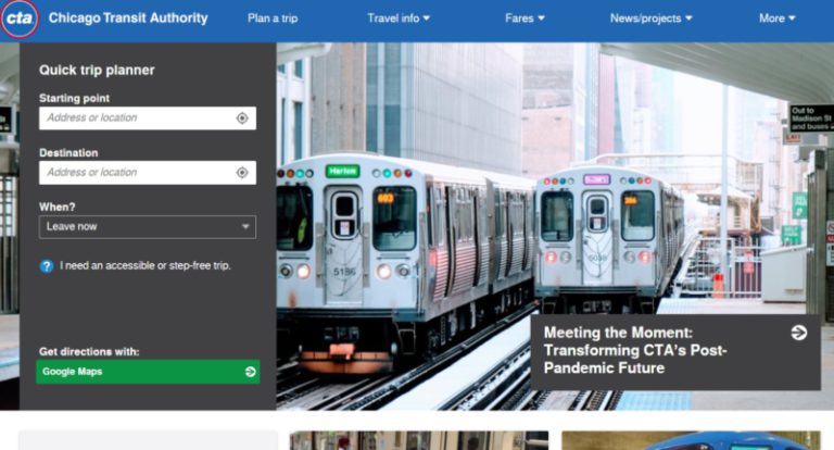 CTA modernizuje wyszukiwarkę połączeń