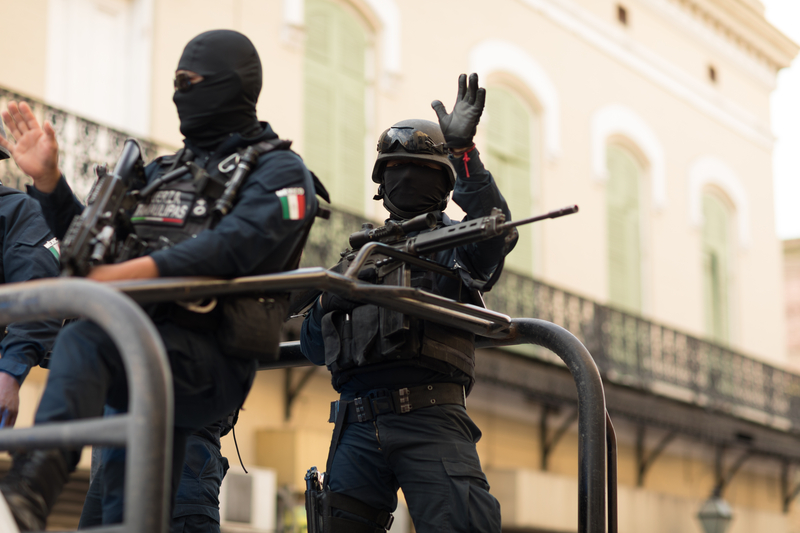 policja police meksyk