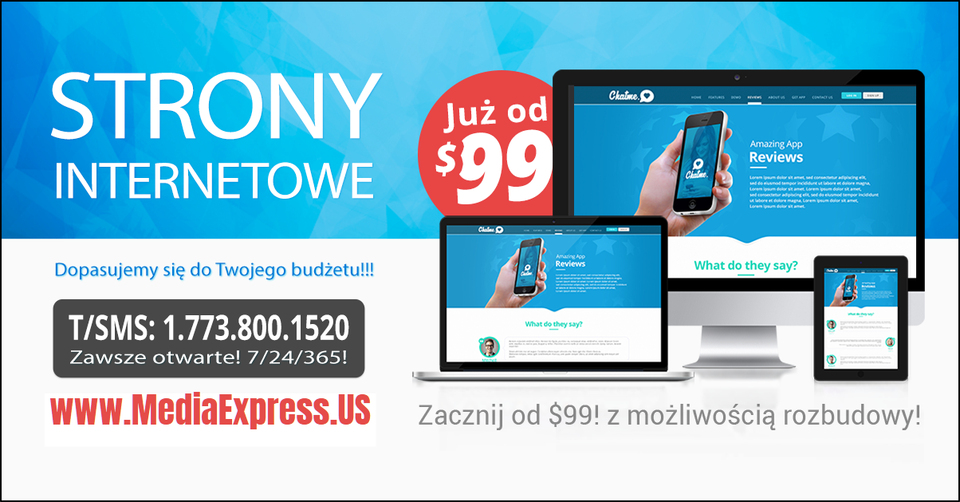 Strony Internetowe, Pozycjonowanie SEO, Marketing - Chicago, Floryda New York