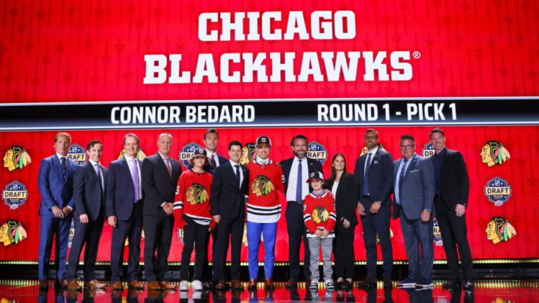 Connor Bedard wybrany z numerem pierwszym przez Chicago Blackhawks