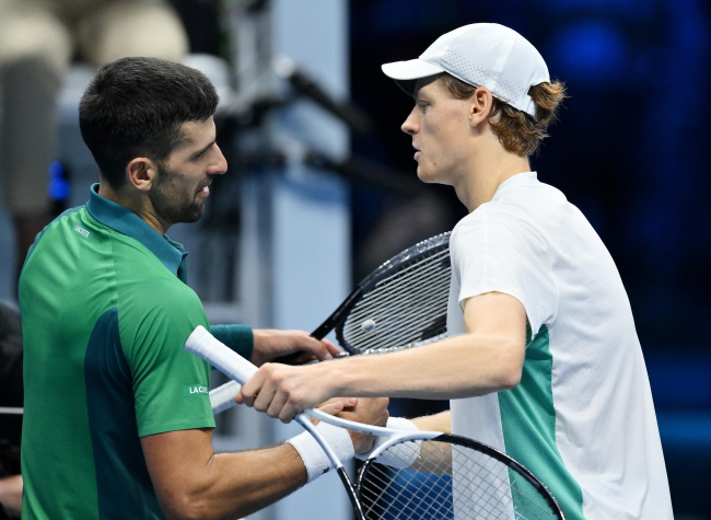 ATP Finals/ Djokovic pokonany przez Sinnera