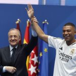 Real Madrid present new signing Kylian Mbappe