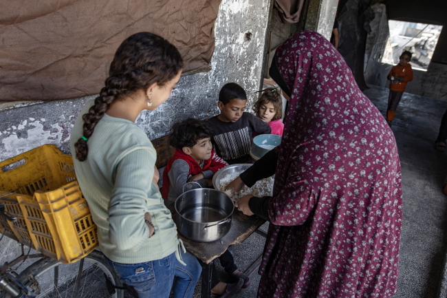 Daily life in Jabalia refugee camp