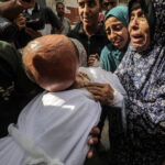 Mourning the dead at Al Shifa hospital