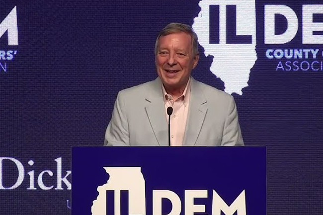 Pożegnanie senatora USA Dicka Durbina. Demokraci z Illinois podziękowali mu za ponad 40 lat politycznej kariery w Waszyngtonie